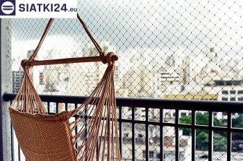 Siatki Przasnysz - Zabezpieczająca siatka ze sznurka na balkon dla terenów Przasnysz
